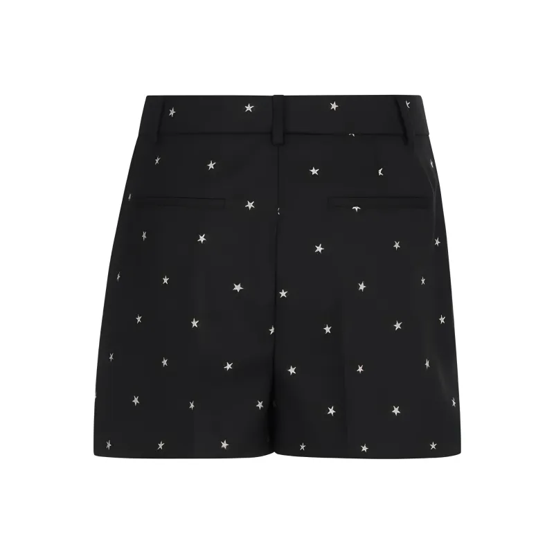 RED VALENTINO Casual Shorts Women's Black-1