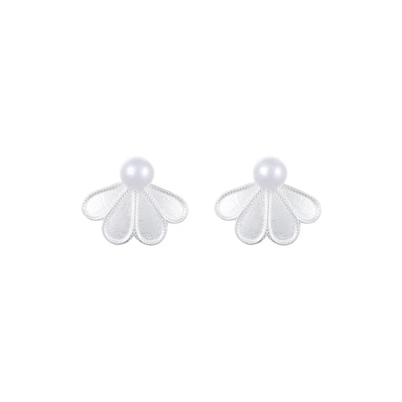Fan Xing As Season S925 Silver Stud Earrings Women's-0
