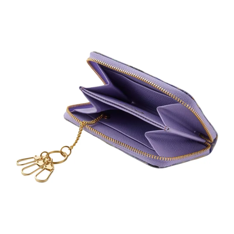 Disney Cotton Wallet Regular Women's Purple-2