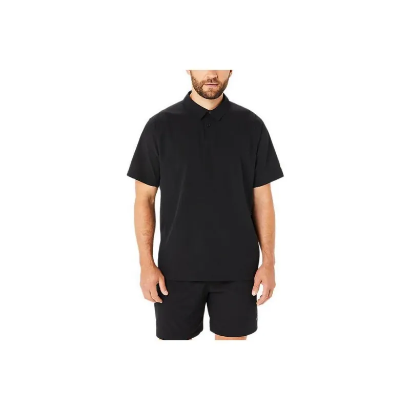 Asics Polo Shirts Men Black-0
