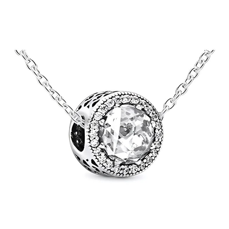 Pandora 925 Sterling Silver Necklaces Unisex-2
