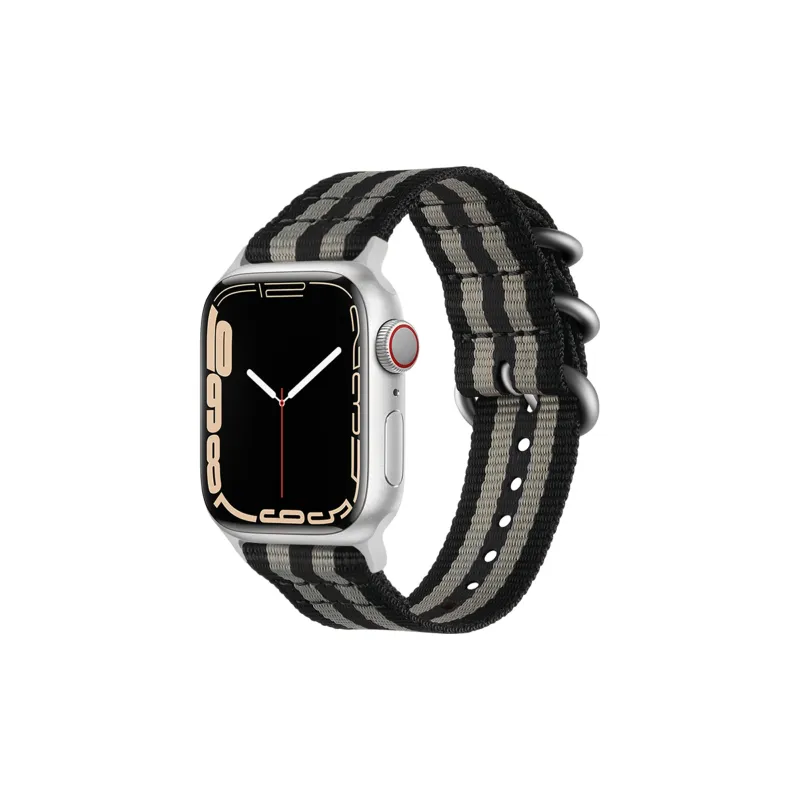 DUALMM Apple Compatibility Watch Band 225mm 38/40/41/42/44/45/49MM Nylon Material-25