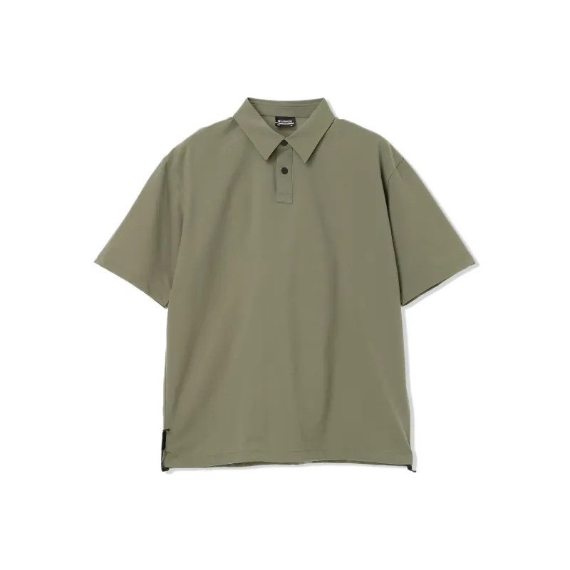 Columbia Polo Shirt Men's Stone Green-0