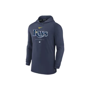 Nike Atlanta Braves Authentic Collection Men's Nike Dri FIT Mlb Pullover Hoodie