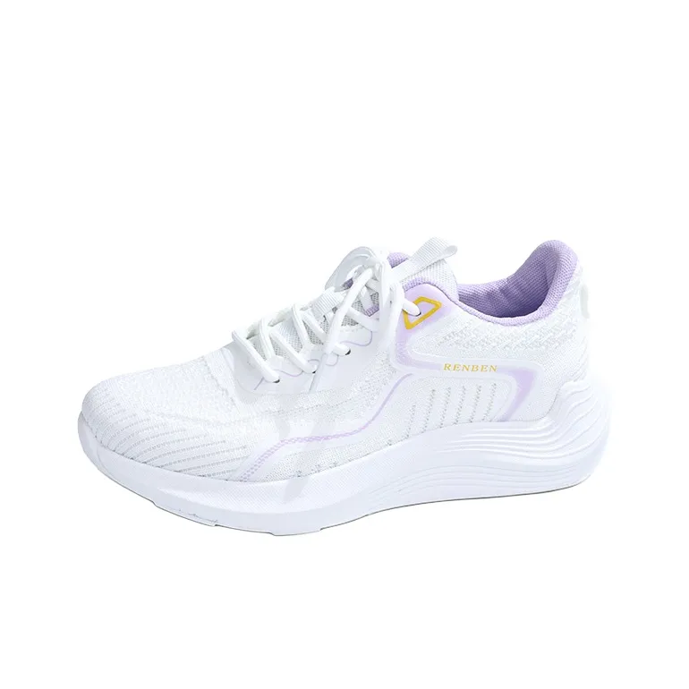 RENBEN Running Shoes Women's Low Top Purple-1