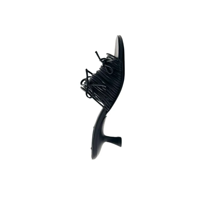 ALOHAS Slide Slippers Women's Black-4