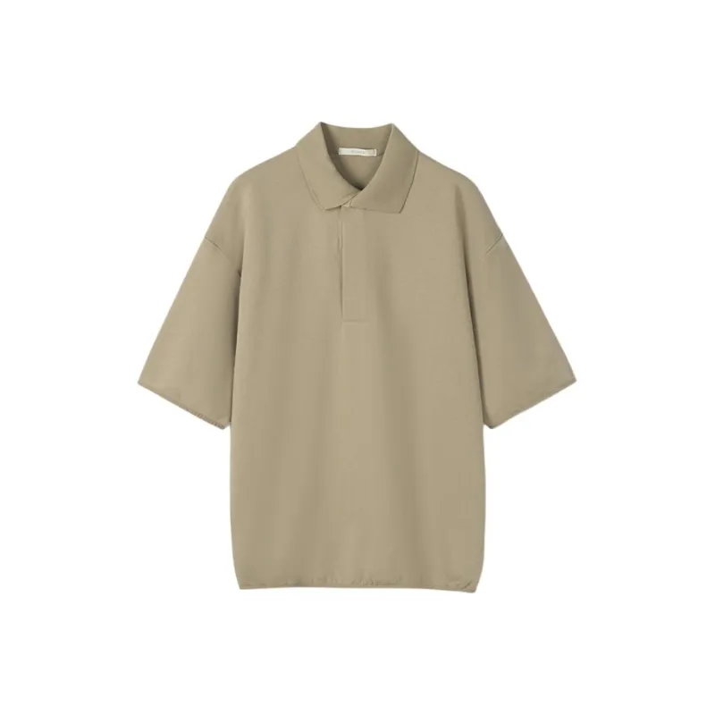 RESIMPLE Polo Shirt Unisex Oxford Tea Brown-0