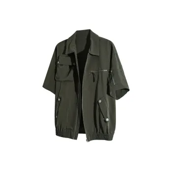MEIPIN TANG Shirt Unisex Army Green