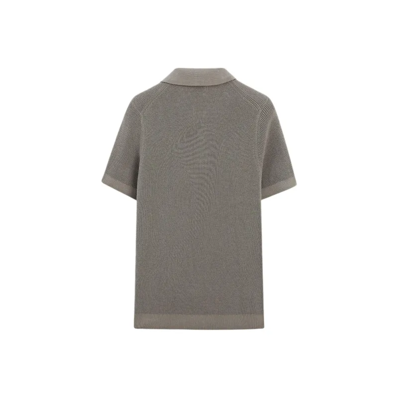 Massimo Dutti Polo Shirt Men's Gray Brown-1