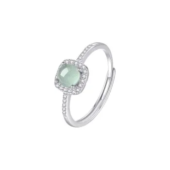 KING TAI SANG Glutinous Jade Rings Unisex