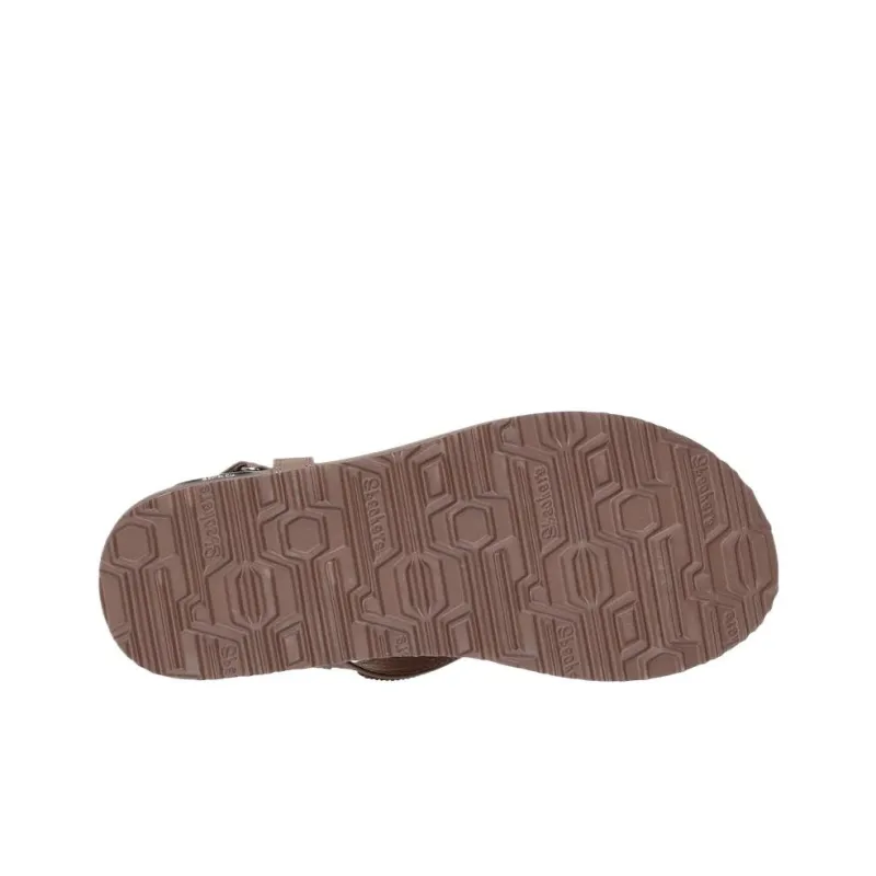 Skechers Slip Resistant Flip Flops Women's Mocha-3