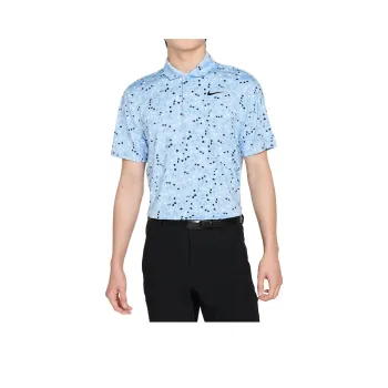 Nike Dri Fit Polo Shirt Men's Blue/Black