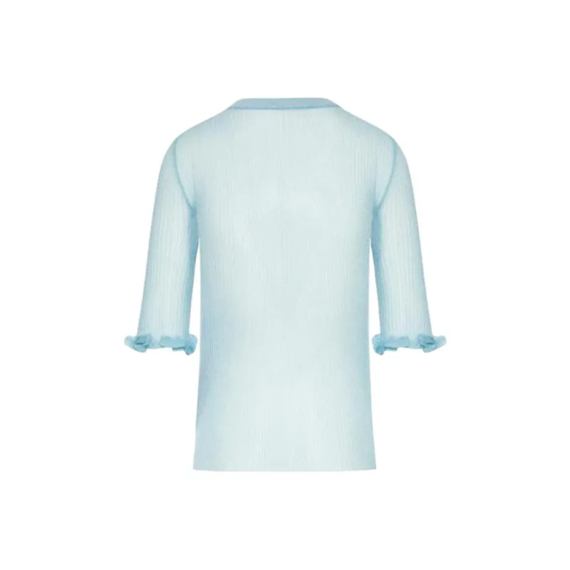GANNI Bunny detail Top-1