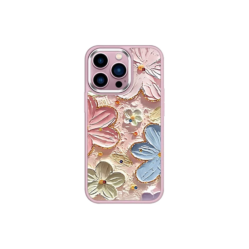 MSMF Glass Material Phone Cases Compatibility With Apple/Apple 14 Plus/16/15 Pro/13/12 Pro Max/11 Refreshing-3