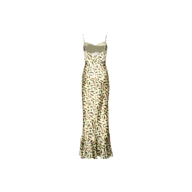 SALONI Sleeveless Dress Women's Green-1