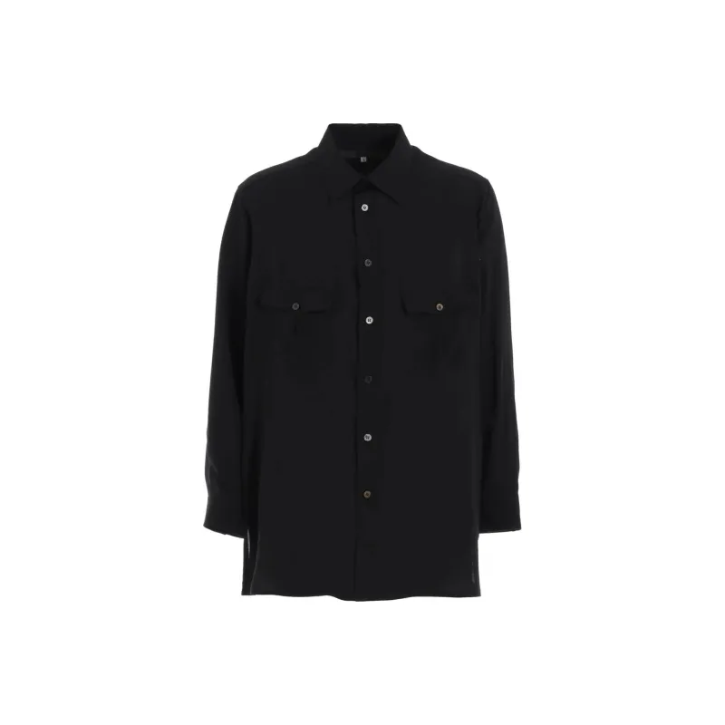 Yohji Yamamoto Y's For Men FW24 Shirt Men's Black-0