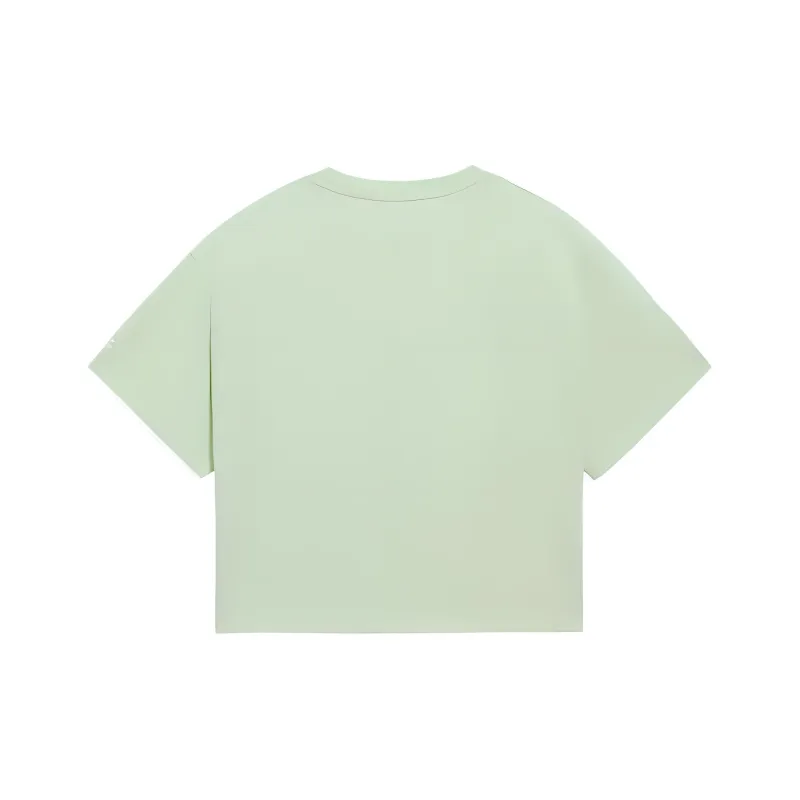 LiNing x Disney Crop Top Women's Freshwater Green-1