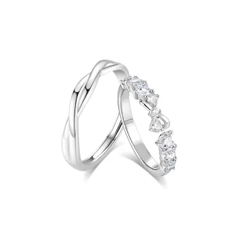 Master Kim Fashion Elegance Minimalist Style Versatile Niche Premium Adjustable Opening Ring Unisex