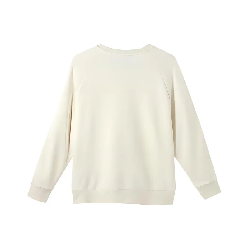 PUMA ESS V NECK CREW TR Sweatshirt Women's White-1