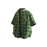 Green Multicolor Plaid