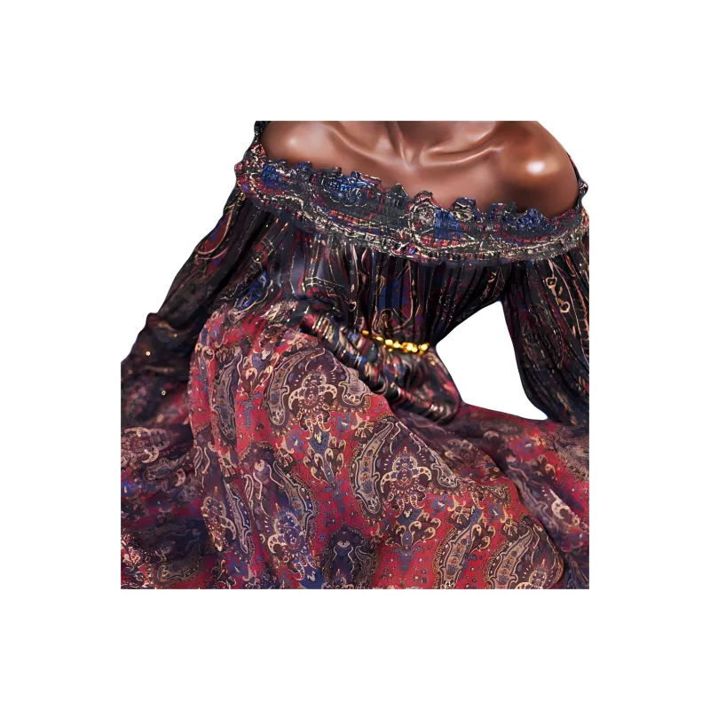 SAINT LAURENT Smock stitch Blouse-2