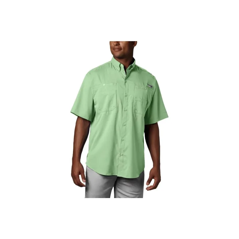 Columbia PFG Tamiami Shirts Men Green-0