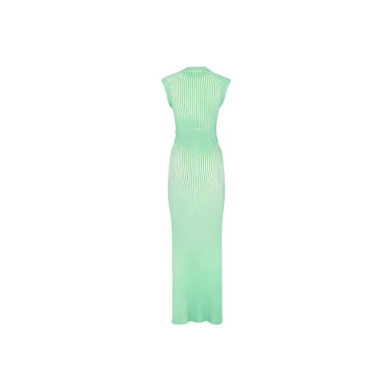 FENDI Sleeveless Dress Women's Green-1