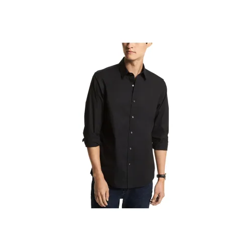 MICHAEL KORS Slim-Fit Stretch-Cotton Shirt