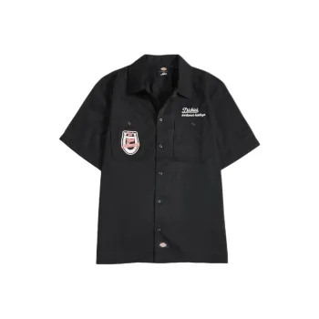 Dickies END. Co-branded Paragraphs Polo Shirts Men Black