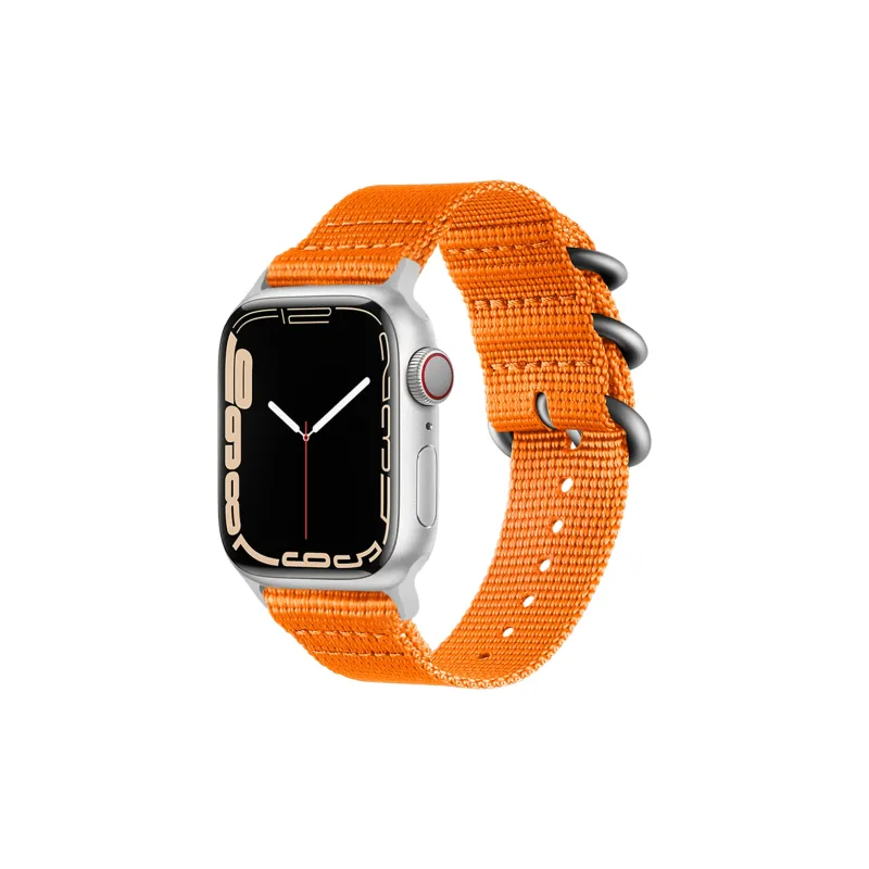 DUALMM Apple Compatibility Watch Band 225mm 38/40/41/42/44/45/49MM Nylon Material-33