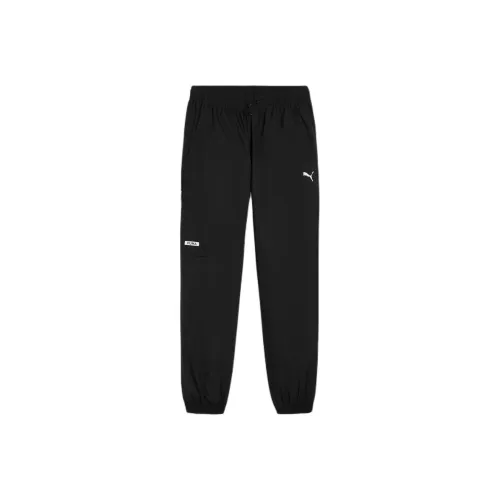 PUMA DESERT ROAD Knitted Sweatpants Men's Black 01