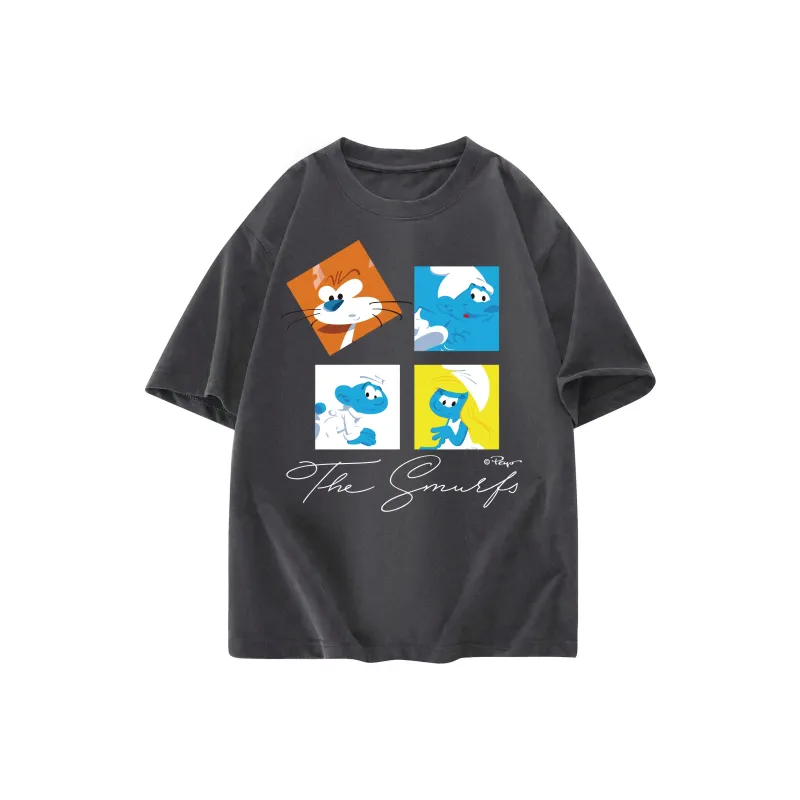The Smurfs T Shirts Unisex-12