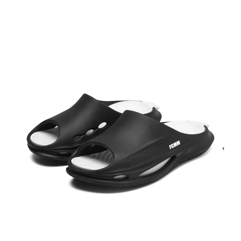FCMM EVA Cut Out Slip Resistant Abrasion Resistant Slide Slippers Unisex-13