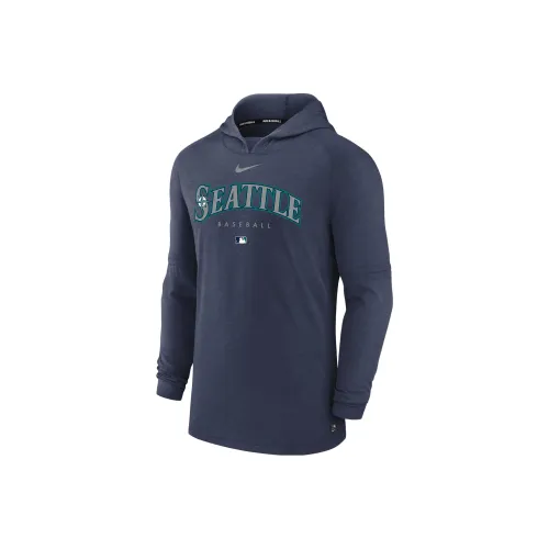 nike mercurial Dri-Fit Seattle Mariners Sweatshirt Men's Marine Blue