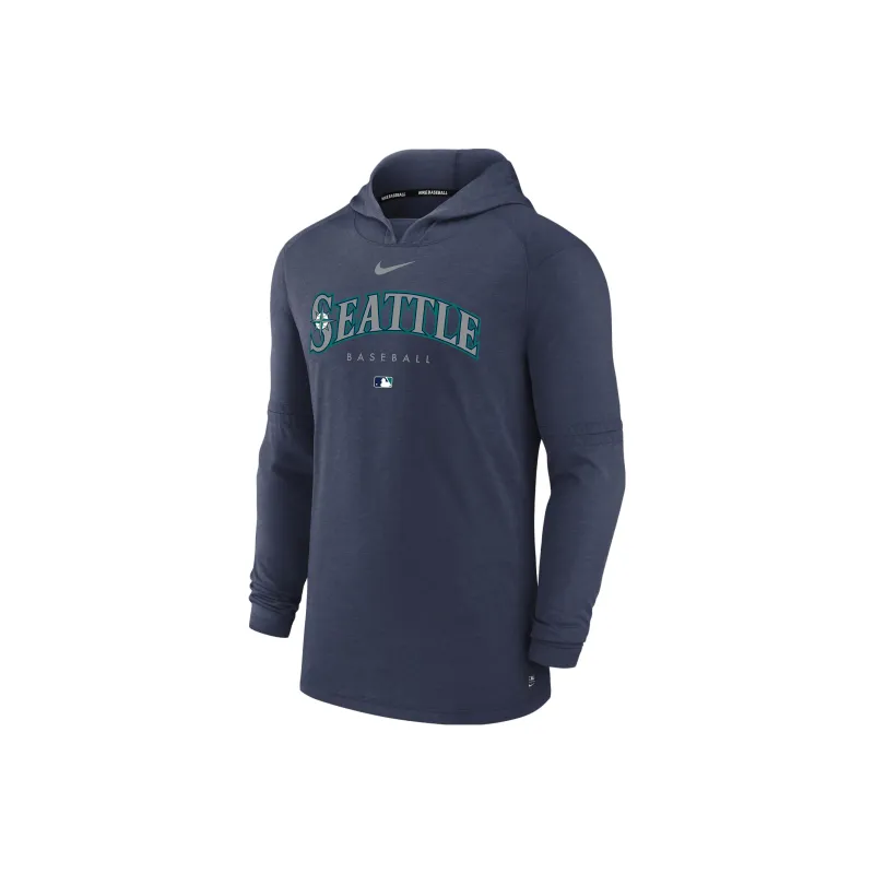 Nike Dri-Fit Seattle Mariners Sweatshirt Men's Marine Blue-0