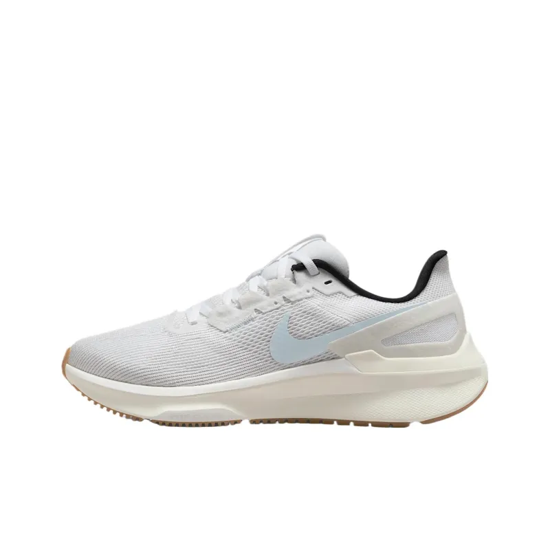 Nike Zoom Structure 25 Cushioning, Wear Resistant Low Top Running Shoes Women's Blue White-0
