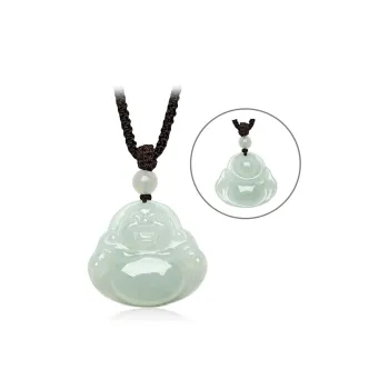 Harf Bean Type Jadeite Necklaces Unisex