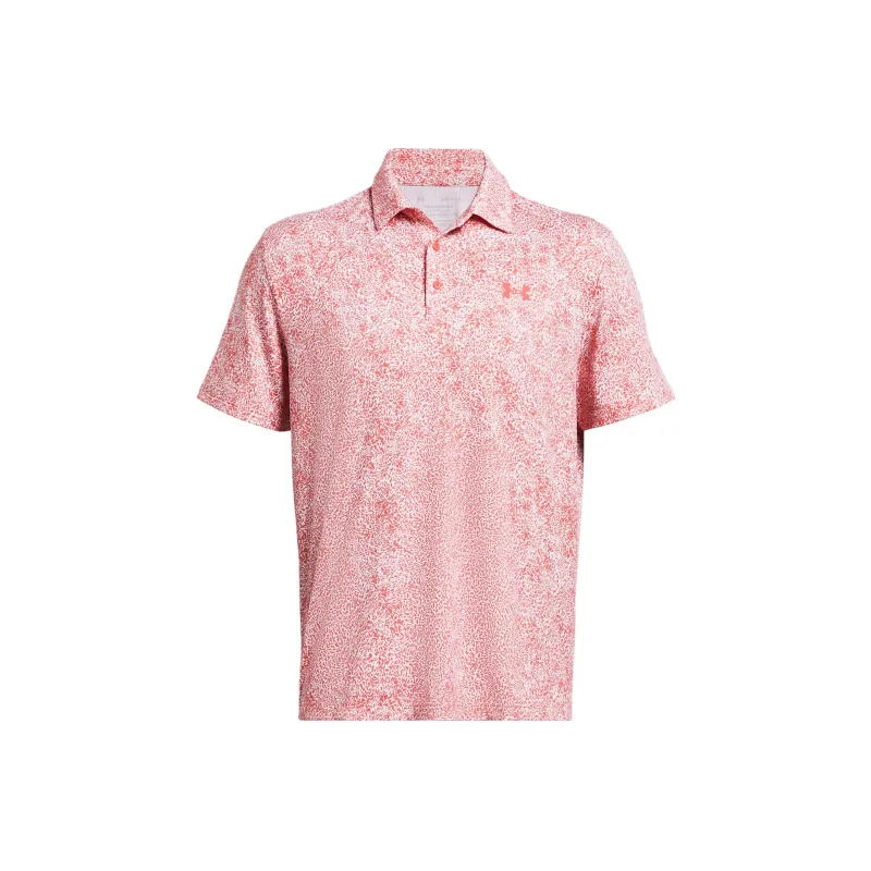 Under Armour UA Playoff Polo Shirt Men's Pink-0