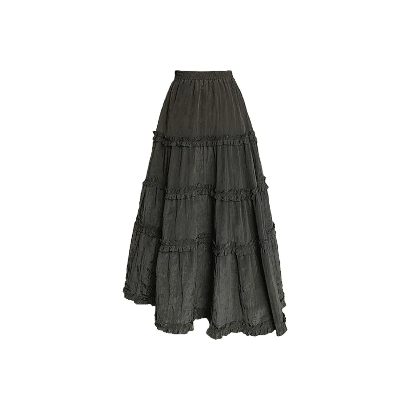 HTHK Casual Long Skirts Women's-1