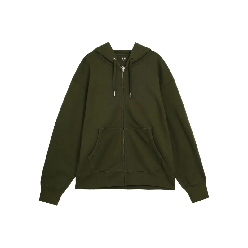 UNIQLO Sweatshirt Men's Dark Olive-0