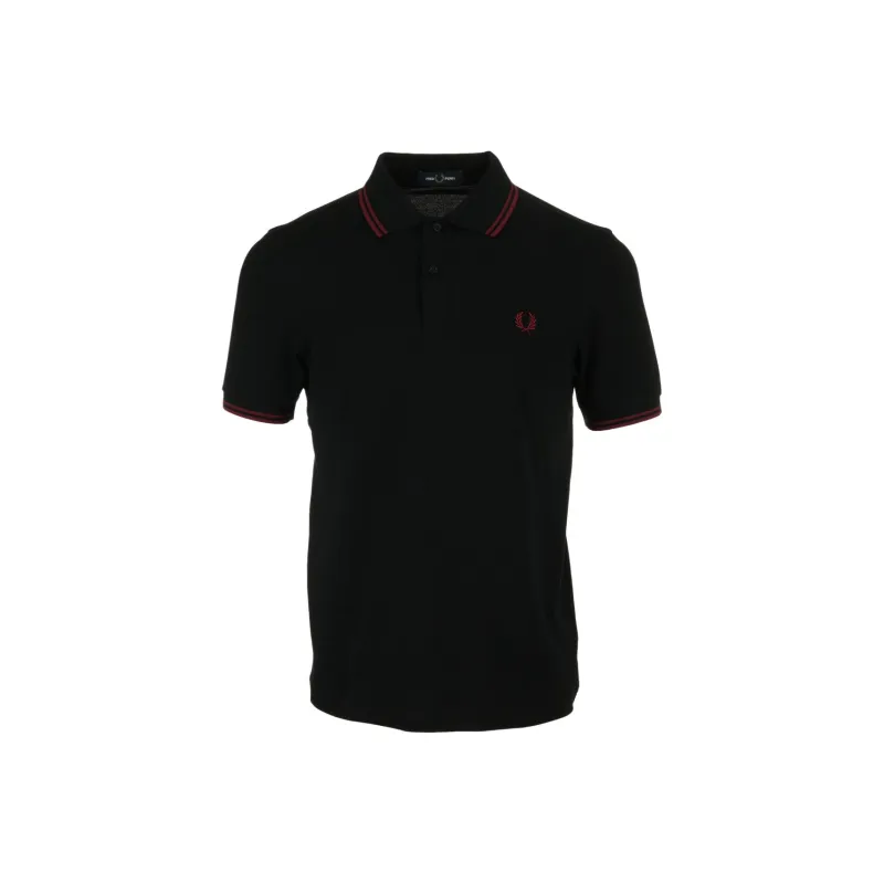 FRED PERRY Polo Shirt Men's Black-0