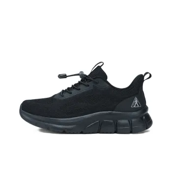 ZULIZ Sports Elderly Shoes Casual Shoes Men Low Top Black/Dark Blue