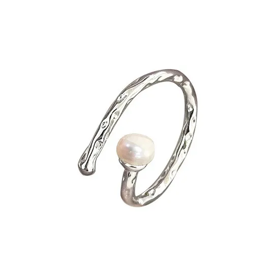 ZHENZHUAOMI Pearl Rings Women's-0
