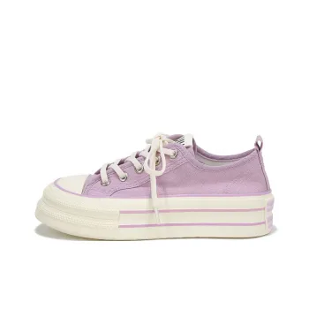 Yobn Abrasion Resistant, Breathable, Lightweight Low Top Canvas Shoes Women's