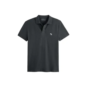 Abercrombie＆Fitch Polo Shirt Men's Dark Gray