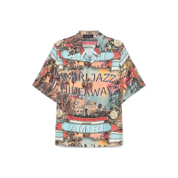 AMIRI Jazz Hideaway Camp Shirt