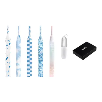 RSPT Shoelaces Unisex Sky Blue