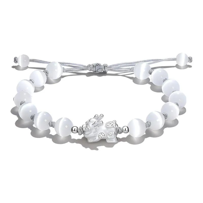 HELA DE HAI Glass Cat Eye Bracelets Unisex-0