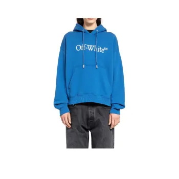 OFF WHITE Big Bookish Skate Drawstring Hoodie