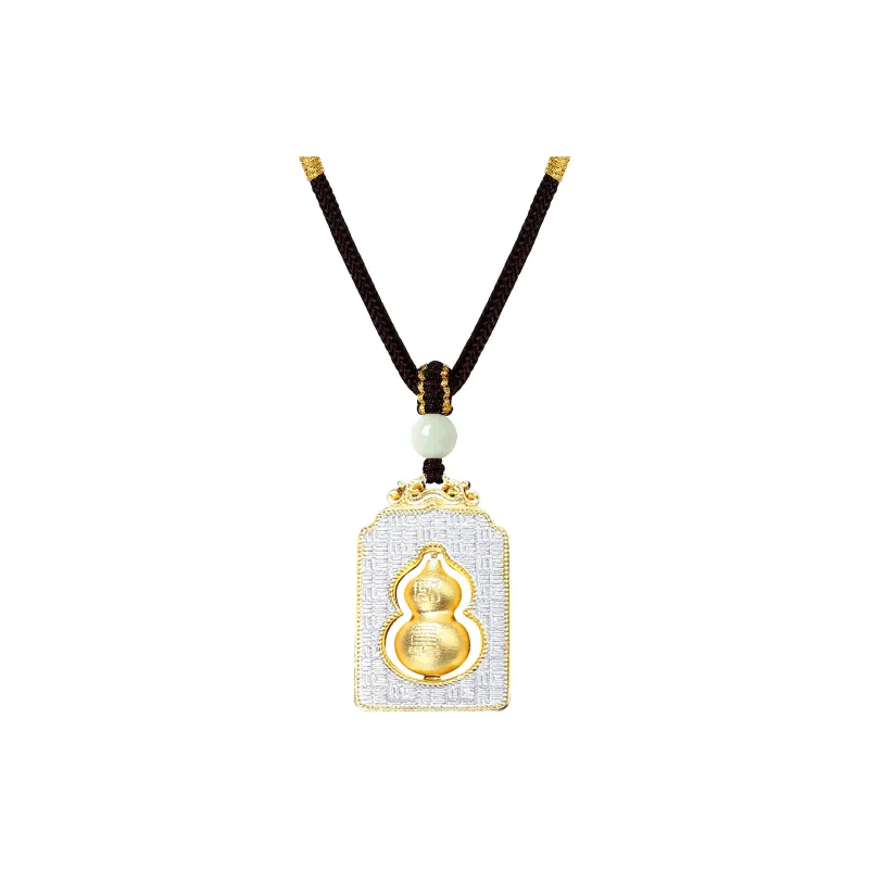 Furunlai S999 Fine Silver Sterling Silver Necklaces Unisex-4